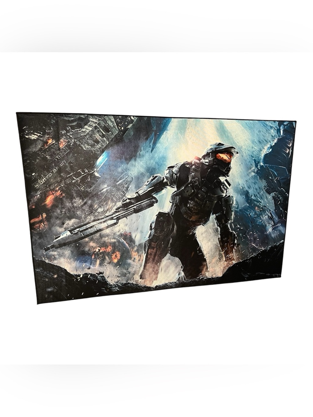 Halo 4 non slip Area Rug 4ft x 2.5ft